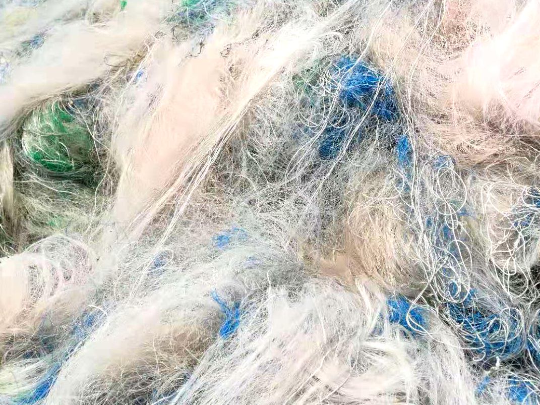 PA漁網地毯料破碎清洗回收生產線